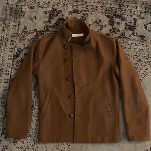 Shades of Grey by Micah Cohen Brown Wool Bomber